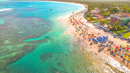 praia, nordeste, Porto de galinhas, Pernambuco, Summer, Brasil, PE
