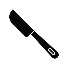 knife icon vector template design flat and simple
