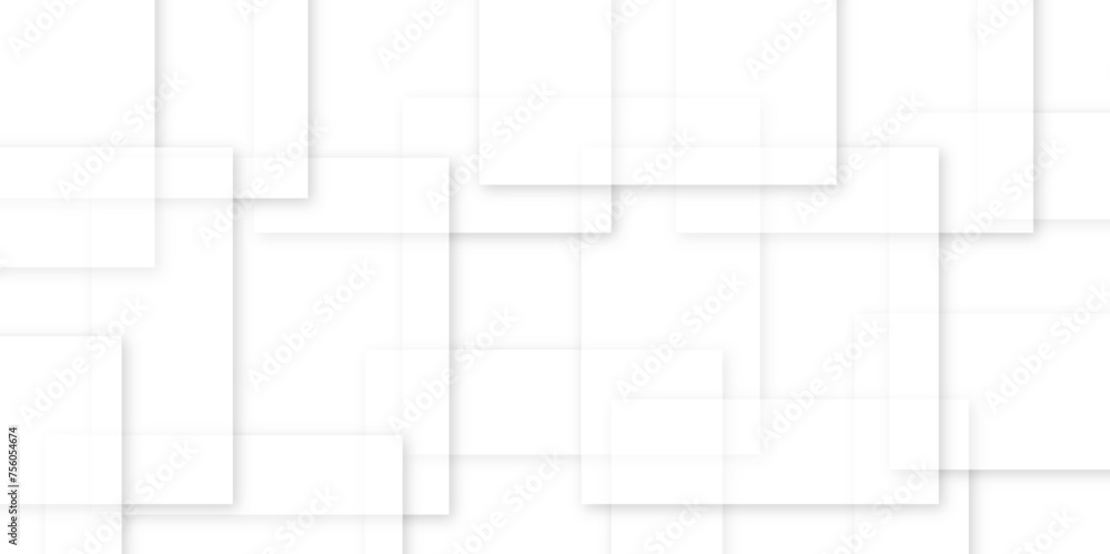 Poster abstract geometric white vector pattern in square style. abstract background with lines white color 