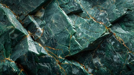 Green granite texture
