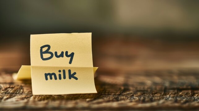 Remember to " buy milk " generative ai