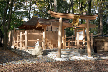 Obraz premium 下鴨神社 二十二所社 京都市左京区