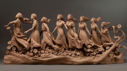 "Resilience in Bloom: A Tribute to Women's Day"