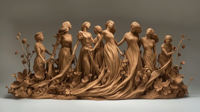 "Resilience in Bloom: A Tribute to Women's Day"