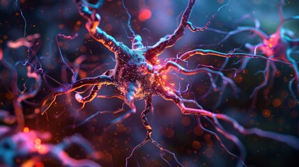 representation of nervous ganglia generative ai