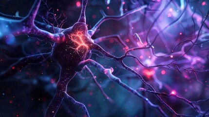 representation of nervous ganglia generative ai