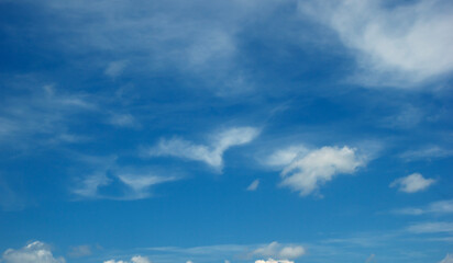 sky white clouds pattern background
