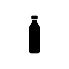 Bottle icon vector isolated on white background. Bottle vector icon