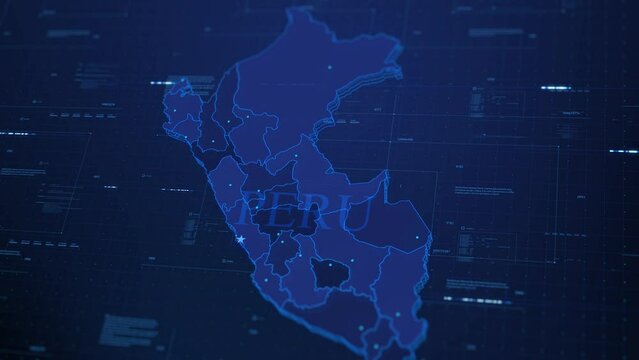 Digital Peru A Technology Map. technology Peru map.