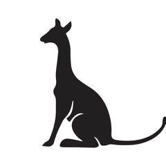  Kangaroo Silhouette png , Kangaroo Silhouette clipart , Kangaroo Silhouette image , Kangaroo Silhouette svg 