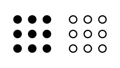 Menu Icon set. web menu icon. hamburger menu symbol