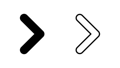 Obraz premium Arrow icon set. Arrow symbol. Arrow sign for your web design.