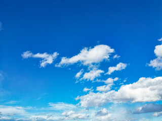 Obraz premium Beautiful Sky and Clouds over England, Great Britain
