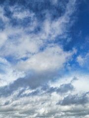 Fototapeta premium Beautiful Sky and Clouds over England, Great Britain
