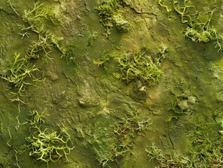 herbarium of moss plant background