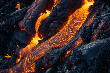Lava Flow Volcano