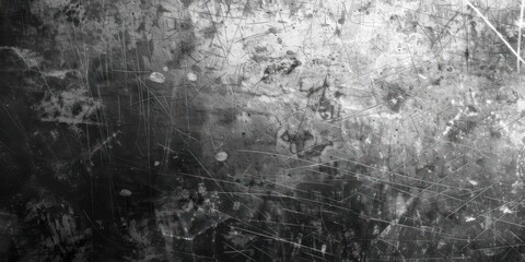 scratched and polished steel plate texture - obrazy, fototapety, plakaty