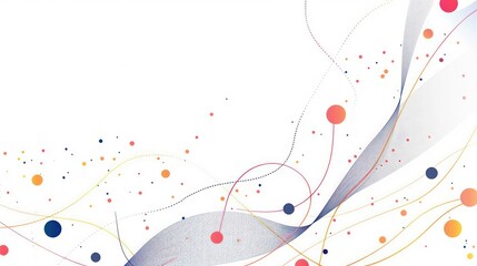 white background, aqua white, creative color, creative wave lines