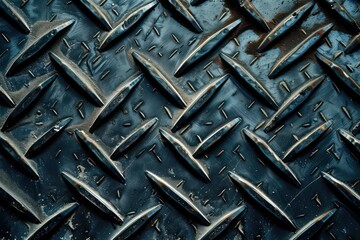 steel background, old metal door