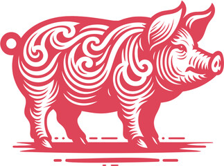 pig vector 