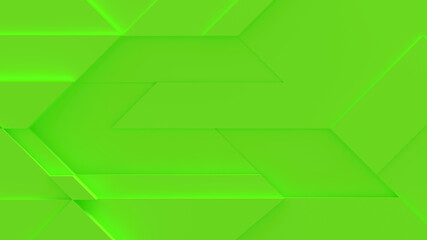 Fluorescent Futuristic Background With Copy Space (3D Illustration)