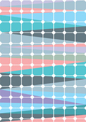 The background image uses grid lines. laying on the green,pink,blue  background used in graphics