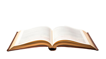 open book on Transparent background