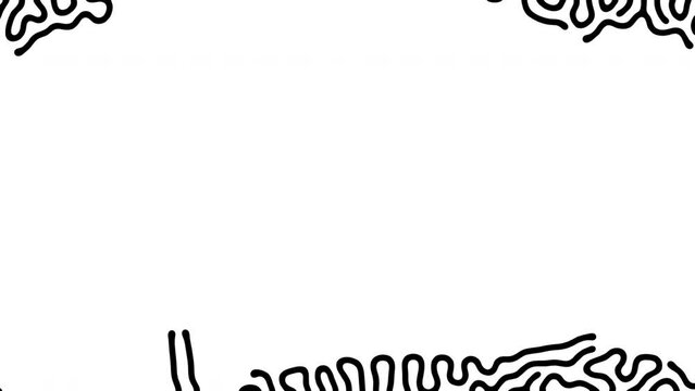 Reaction diffusion organic growing pattern. Cell division science background.