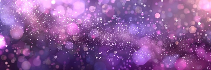 Soft delicate blur bokeh background in dusky violet, powder blue, and silver gray colors - obrazy, fototapety, plakaty