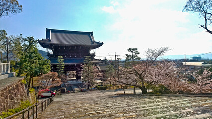 Fototapeta na wymiar 京都の春の黒谷