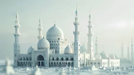 Gordijnen mosque country © sulvector