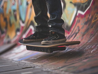 Hover-skateboards for extreme sports