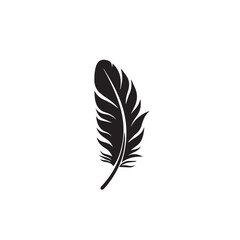 Feather in cartoon, doodle style . Image for t-shirt, web, mobile apps and ui. Isolated 2d vector illustration in logo, icon, sketch style, Eps 10, black and white. AI Generative