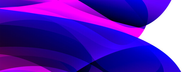 Colorful curve design concept. Vector Illustration For Wallpaper, Banner, Background, Card, Book Illustration, landing page