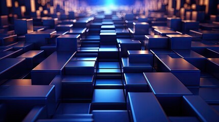 Obraz premium abstract modern luxury blue background for modern wallpapers background