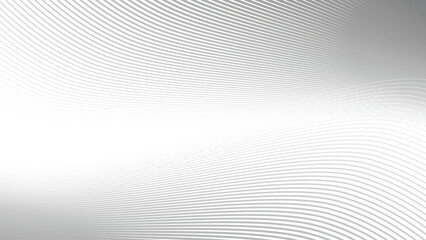 Abstract gray wave lines pattern on white background  design image wallpaper