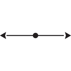 Black Curve Arrow