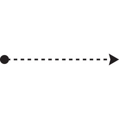 Black Curve Arrow