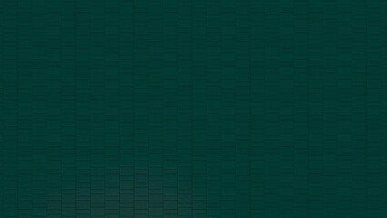brick pattern horizontal green background