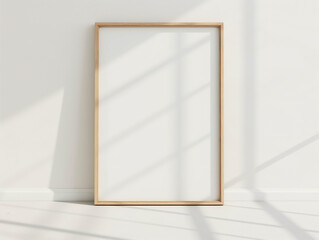 Framed poster mockup