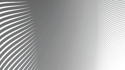 Abstract gray wave lines pattern on white background  design image wallpaper