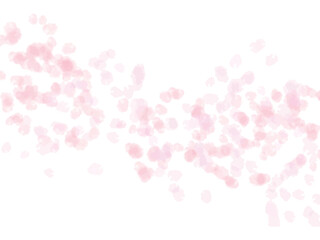 Obraz na płótnie Canvas 淡いピンクの水彩テクスチャの背景素材　春イメージ
