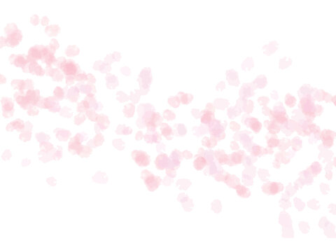 淡いピンクの水彩テクスチャの背景素材　春イメージ