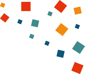 Colorful Confetti Illustration