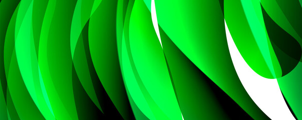 Fototapeta premium Wave lines and dynamic geometric design. Vector Illustration For Wallpaper, Banner, Background, Card, Book Illustration, landing page