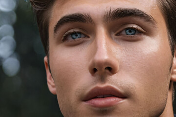 close up portrait of a man