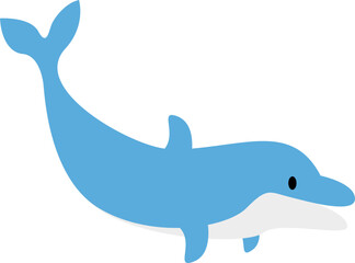 Cute Whale Illustration