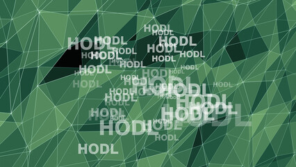 Hodl philosophy and connected lines long term holding strategy for success in cryptocurrency market