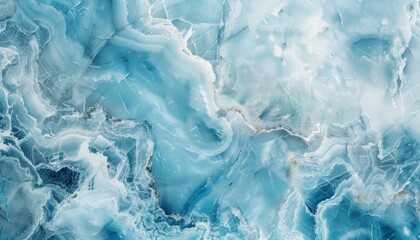 Obraz premium Blue marble background, illustration