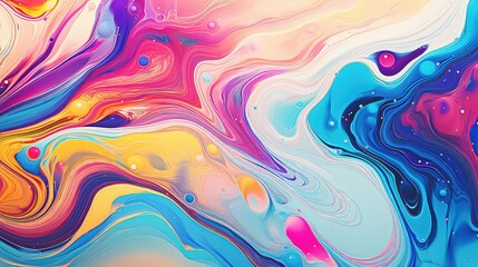 Fototapeta na wymiar Abstract Liquid Paint Texture Background